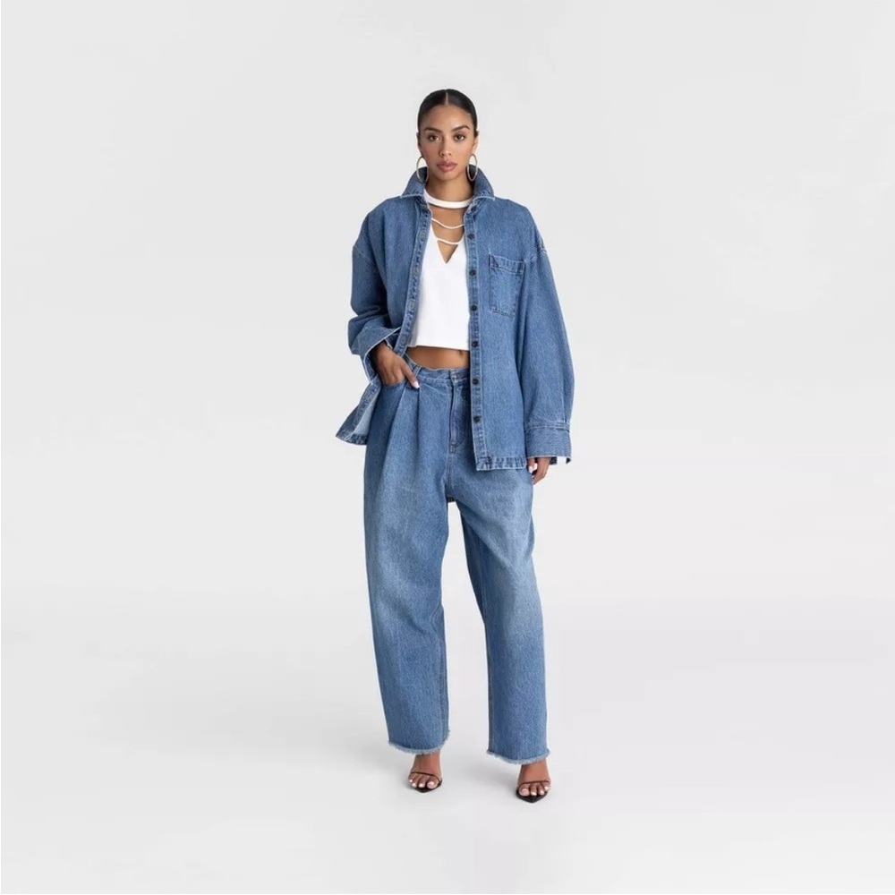 KBB By Kahlana Denim Shirt - Picture 8 of 9